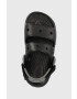 Crocs slapi copii culoarea negru - Pled.ro