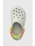 Crocs slapi copii CLASSIC ALL TERAIN culoarea gri - Pled.ro