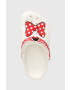 Crocs slapi copii CLASSIC DISNEY MINNIE culoarea alb - Pled.ro