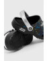 Crocs slapi copii CLASSIC GROGU CLOG culoarea negru - Pled.ro