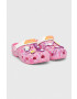 Crocs slapi copii CLASSIC HELLO KITTY culoarea roz - Pled.ro