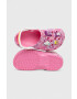 Crocs slapi copii CLASSIC HELLO KITTY culoarea roz - Pled.ro