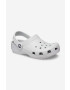 Crocs slapi Classic Kids Clog culoarea gri - Pled.ro