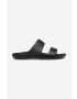 Crocs slapi Classic Sandal Kids culoarea negru - Pled.ro