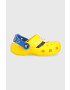 Crocs slapi copii x Minions culoarea galben - Pled.ro