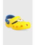 Crocs slapi copii x Minions culoarea galben - Pled.ro