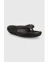 Crocs slapi Mellow Slide femei culoarea negru cu toc plat 208437 - Pled.ro