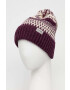 Dakine caciula Davina Beanie culoarea violet din tricot gros - Pled.ro