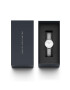 Daniel Wellington ceas Petite 28 Lumine femei culoarea argintiu - Pled.ro