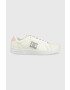 DC sneakers din piele culoarea bej - Pled.ro