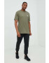 DC tricou din bumbac culoarea verde neted - Pled.ro