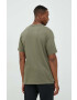 DC tricou din bumbac culoarea verde neted - Pled.ro