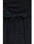 Deha pantaloni femei culoarea negru drept high waist - Pled.ro