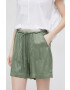 Deha pantaloni scurti femei culoarea verde modelator high waist - Pled.ro