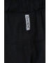 Deha pantaloni scurti femei culoarea negru neted high waist - Pled.ro