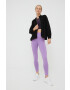 Deha top femei culoarea violet - Pled.ro