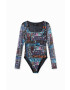 Desigual body femei culoarea negru - Pled.ro