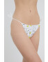 Desigual chiloti de baie culoarea alb - Pled.ro