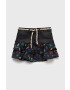 Desigual fusta fete culoarea negru mini evazati - Pled.ro