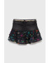 Desigual fusta fete culoarea negru mini evazati - Pled.ro