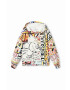 Desigual hanorac de bumbac pentru copii Disney's Mickey Mouse cu glugă modelator - Pled.ro