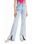 Desigual jeansi femei - Pled.ro