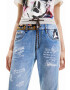 Desigual jeansi femei - Pled.ro