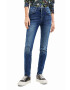 Desigual jeansi femei - Pled.ro