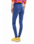 Desigual jeansi femei culoarea albastru marin - Pled.ro