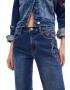 Desigual jeansi femei medium waist - Pled.ro