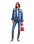 Desigual jeansi femei - Pled.ro