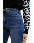 Desigual jeansi femei high waist - Pled.ro