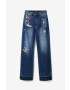 Desigual jeansi femei high waist - Pled.ro