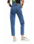 Desigual jeansi femei high waist - Pled.ro