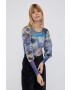 Desigual longsleeve femei cu turtleneck - Pled.ro