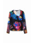 Desigual longsleeve femei culoarea negru - Pled.ro