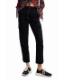 Desigual pantaloni femei culoarea negru - Pled.ro