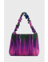 Desigual poseta culoarea violet - Pled.ro