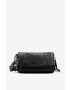 Desigual poseta culoarea negru - Pled.ro