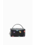 Desigual poseta culoarea negru - Pled.ro