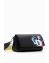 Desigual poseta culoarea negru - Pled.ro