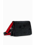 Desigual poseta culoarea negru - Pled.ro