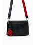 Desigual poseta culoarea negru - Pled.ro