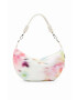 Desigual poseta culoarea alb - Pled.ro