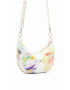 Desigual poseta culoarea alb - Pled.ro