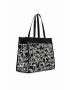 Desigual poseta culoarea negru - Pled.ro