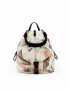 Desigual rucsac femei culoarea alb mare modelator - Pled.ro