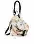 Desigual rucsac femei culoarea alb mare modelator - Pled.ro