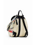 Desigual rucsac femei culoarea alb mare modelator - Pled.ro