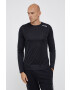 Diadora Longsleeve bărbați culoarea negru material neted - Pled.ro